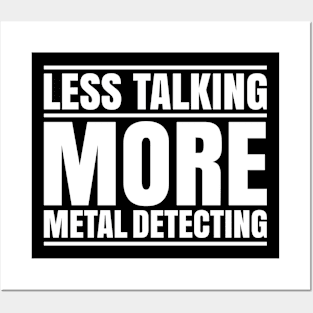 Detectorist Metal Detecting Metal Detector Posters and Art